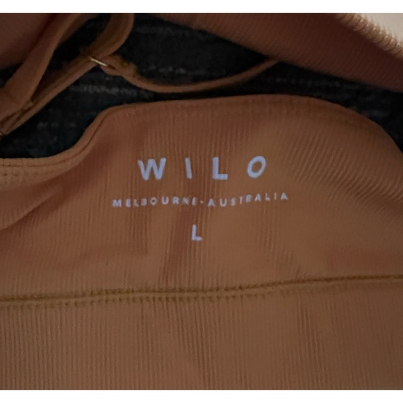 Wilo Rib Sports Bra in Marigold, Size Large - Picture 7 of 7